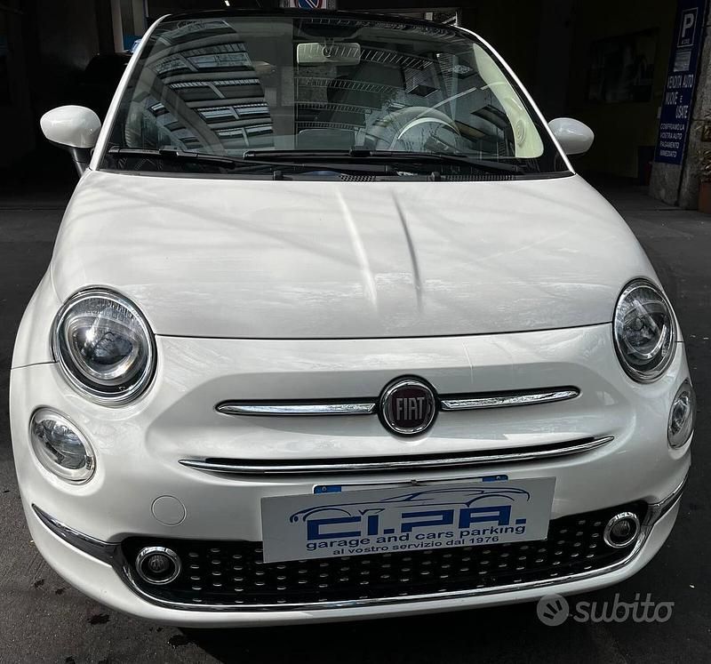 Usata Fiat 500 Lounge 69 CV (50 kW) 2017 Bianco Berlina