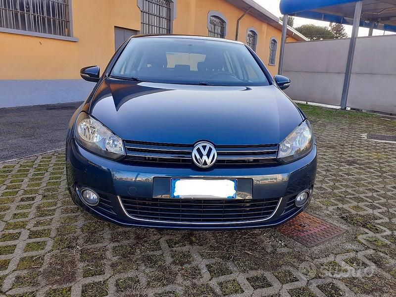 Usata VW Golf VI 2011 Blu Utilitaria
