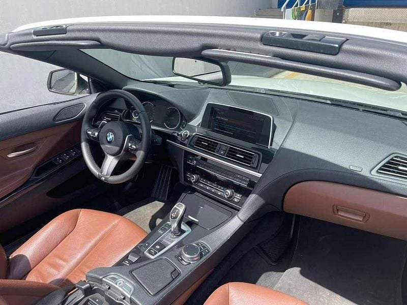 Begagnad BMW 640 Cabriolet M Sport 313 HK (230 kW) 2017 Vit Cab