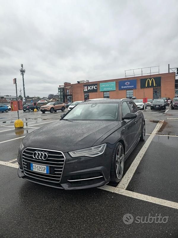 Usata Audi A6 S-Line 218 CV (160 kW) 2015 Grigio Station wagon