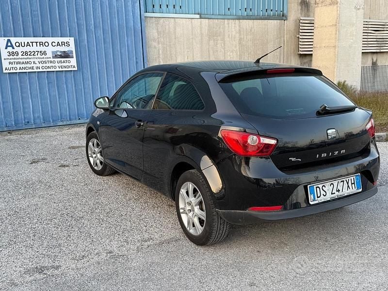 Usata Seat Ibiza Reference 101 CV (74 kW) 2008 Nero Coupé