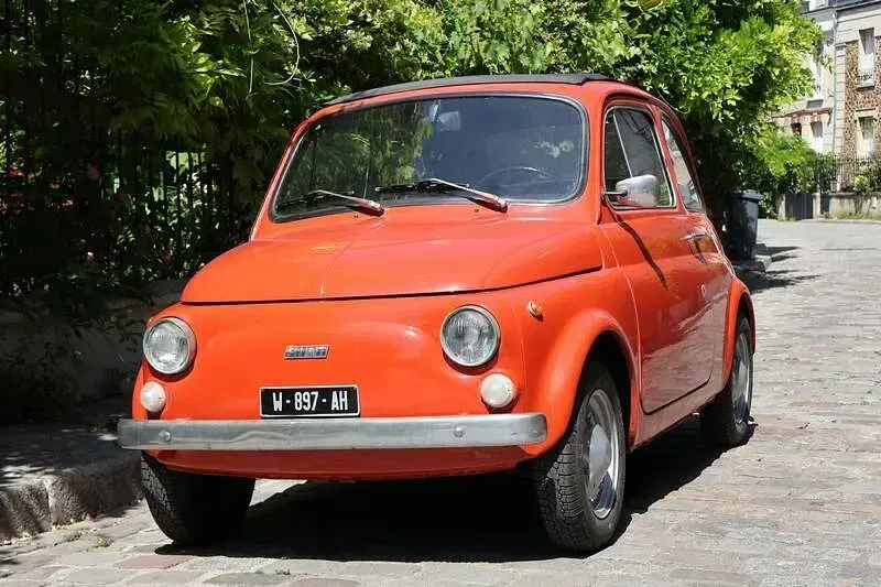 Usata Fiat 500 18 CV (13 kW) 1973 Rosso Utilitaria