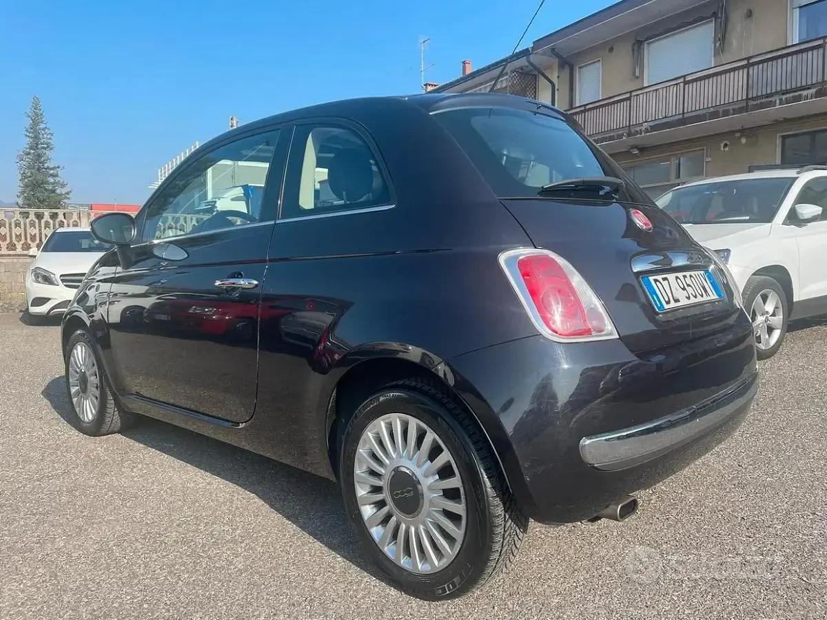 Usata Fiat 500 Lounge 69 CV (50 kW) 2010 Nero Berlina