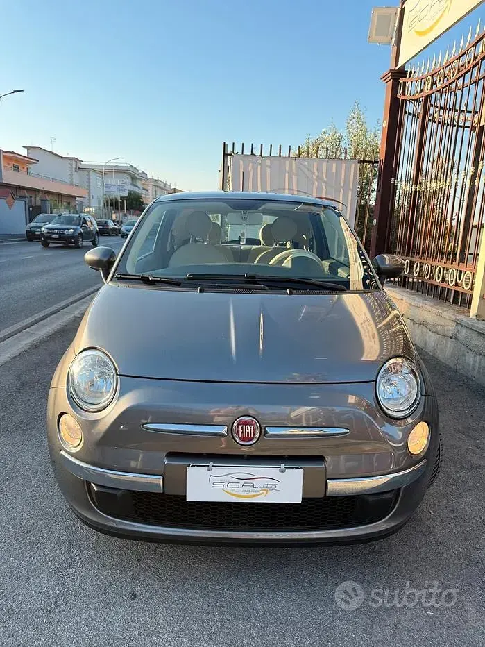Usata Fiat 500 Lounge 69 CV (50 kW) 2015 Grigio Berlina