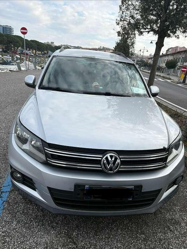 Usata VW Tiguan Trendline 110 CV (80 kW) 2014 Argento SUV