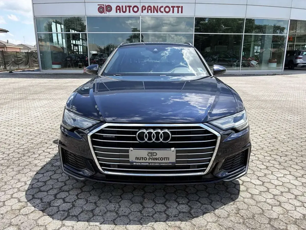 Usata Audi A6 Business 286 CV (210 kW) 2019 Blu firmamento metallizzato Station wagon