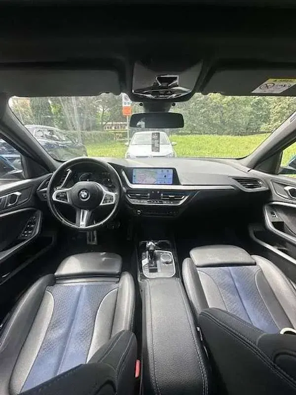 Usata BMW 120 M Sport 177 CV (130 kW) 2021 Blu/azzurro Utilitaria