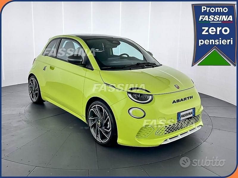 Giallo Usata 2023 Abarth 500e Turismo Utilitaria | 24.800 € (Buon prezzo) - Immagine 1/4