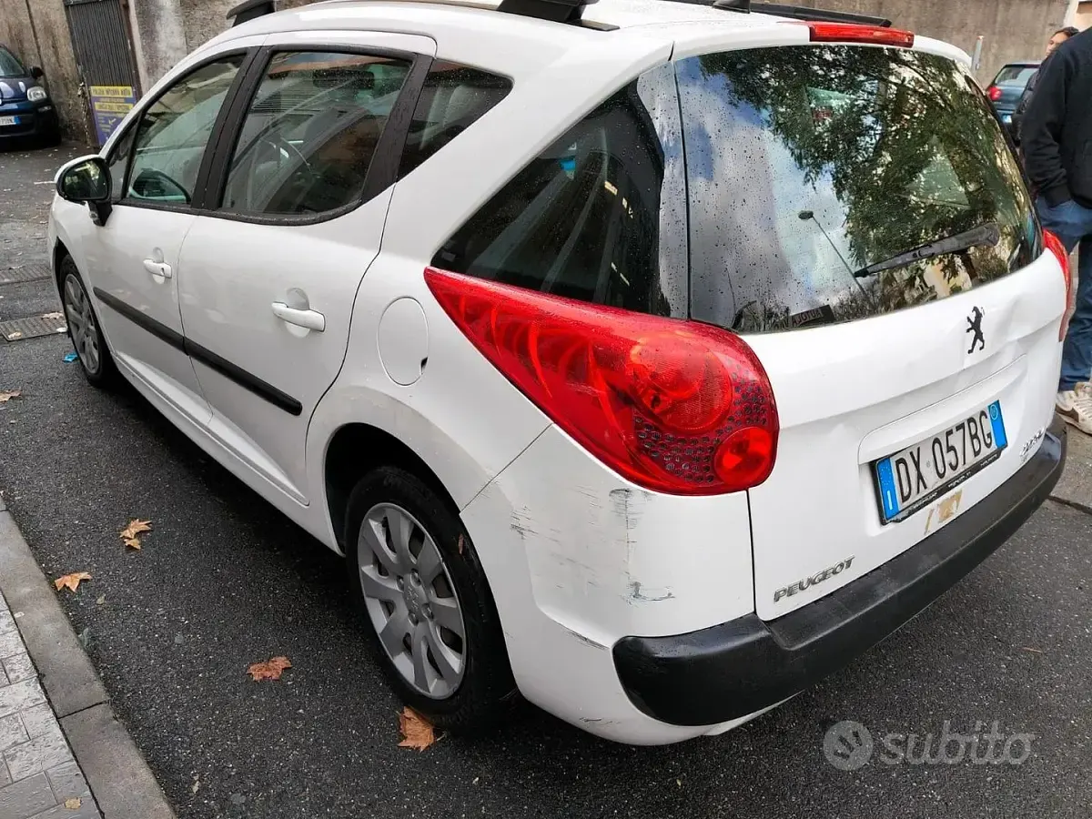 Usata Peugeot 307 88 CV (64 kW) 2009 Bianco Cabrio