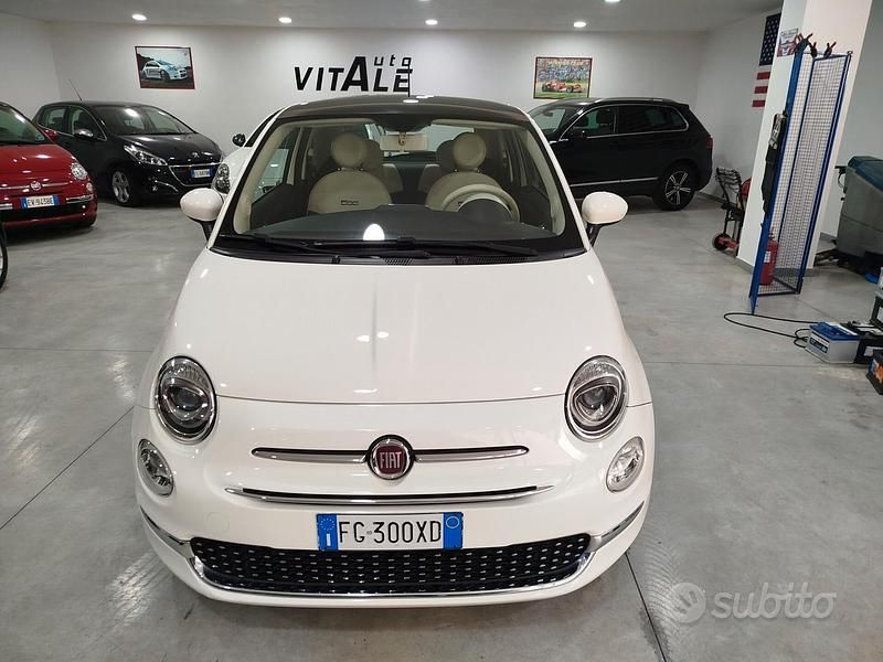 Usata Fiat 500 Lounge 69 CV (50 kW) 2017 Bianco Berlina
