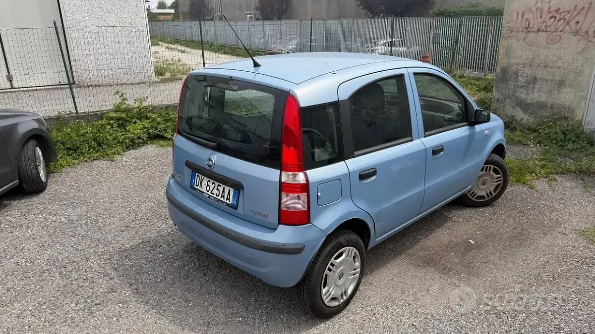 Usata Fiat Panda 60 CV (44 kW) 2007 Bluazzurro Utilitaria