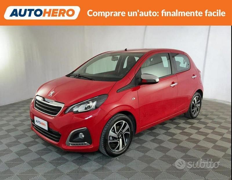 Usata Peugeot 108 Allure 72 CV (52 kW) 2020 Rosso Berlina