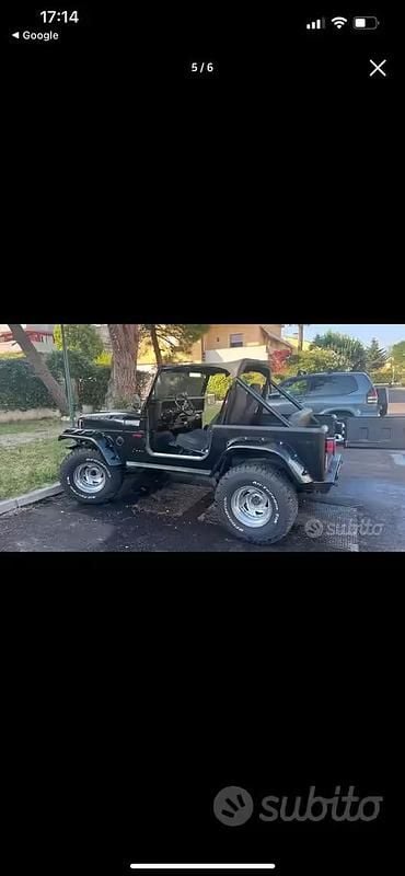 Usata Jeep Wrangler 1988 Nero SUV