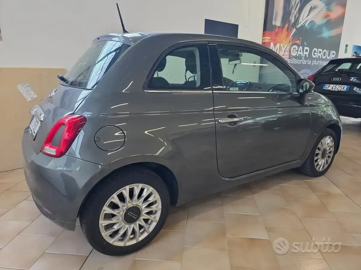 Usata Fiat 500 Lounge 69 CV (50 kW) 2016 Grigio Berlina