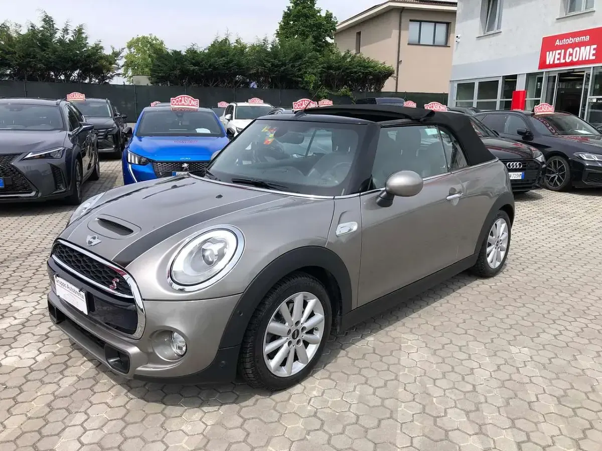 Usata Mini Cooper S Cabriolet 192 CV (141 kW) 2017 Grigio Cabrio