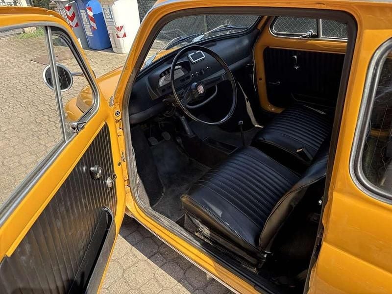Usata Fiat 500 Lusso 18 CV (13 kW) 1970 Giallo Utilitaria