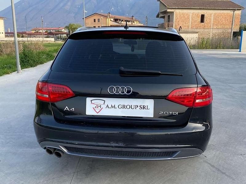 Usata Audi A4 Advanced Plus 170 CV (125 kW) 2011 Nero Station wagon