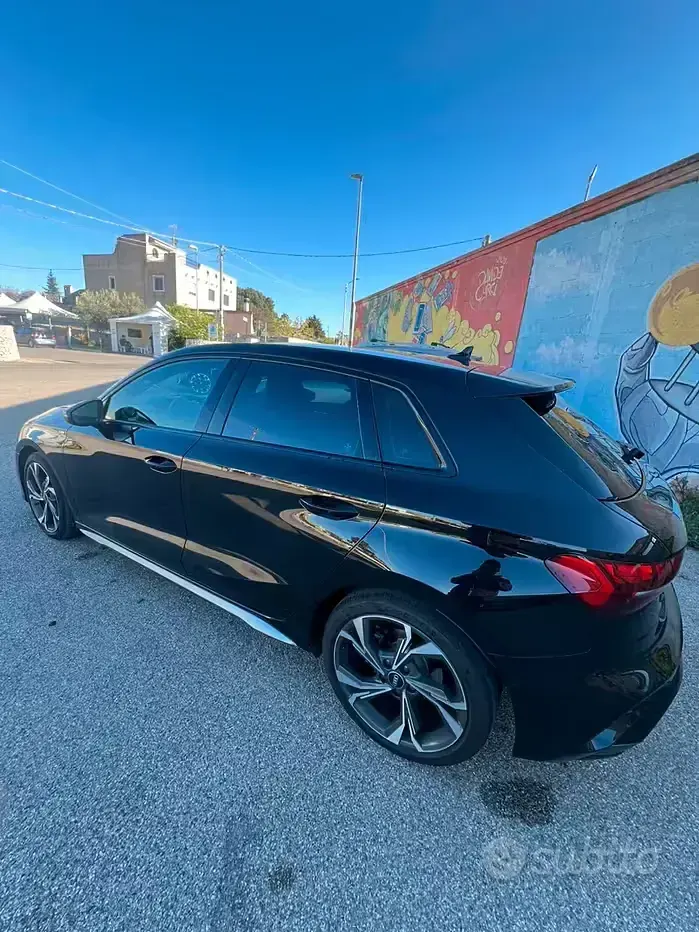 Usata Audi A3 S-Line 150 CV (110 kW) 2025 Nero Berlina