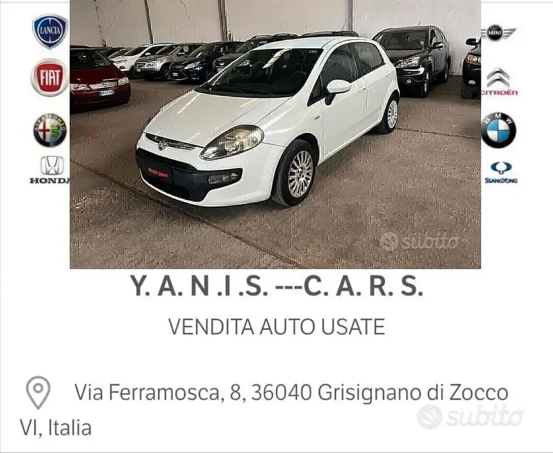 Usata Fiat Grande Punto 75 CV (55 kW) 2011 Utilitaria