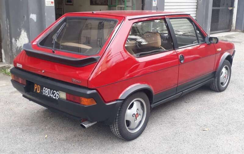 Usata Fiat Ritmo Abarth 124 CV (91 kW) 1983 Rosso Berlina