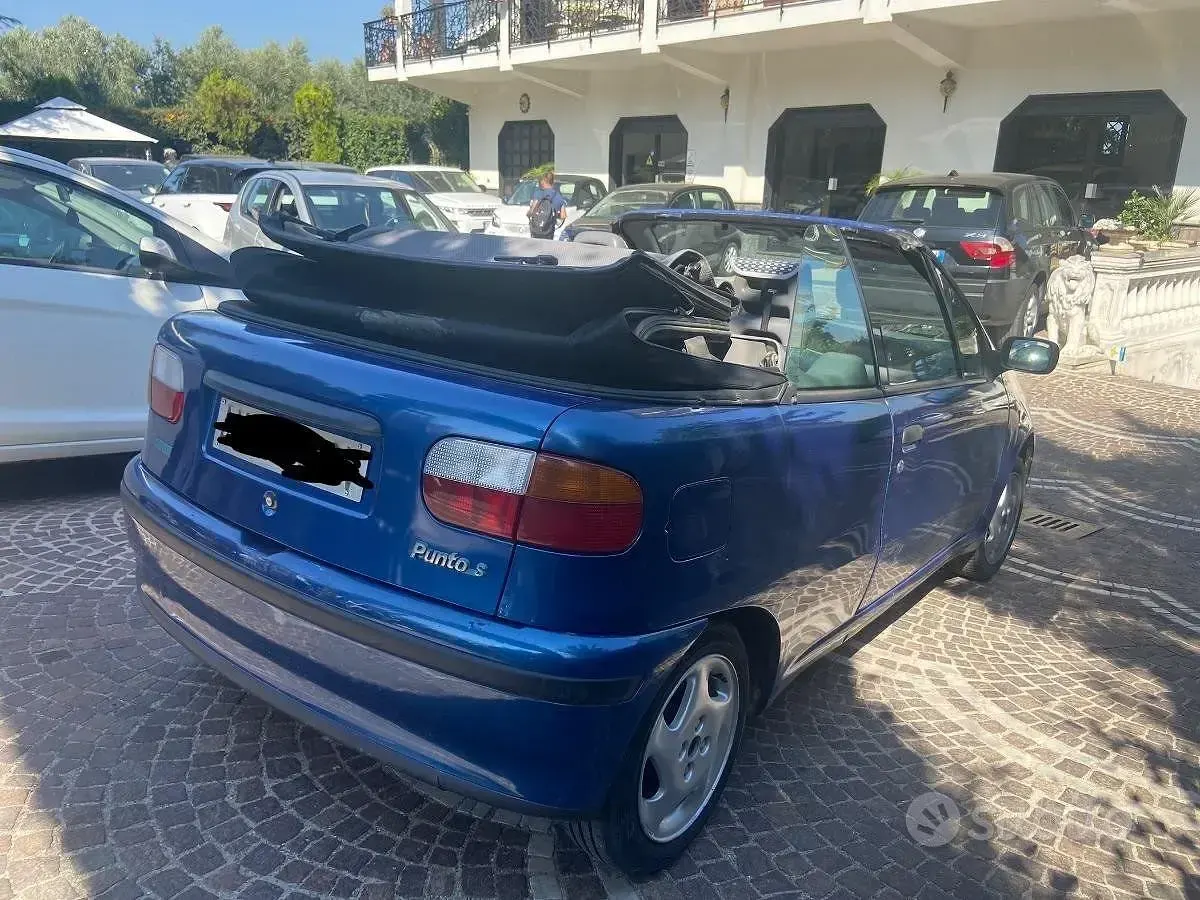 Usata Fiat Punto Cabriolet S 82 CV (60 kW) 1997 Blu Cabrio