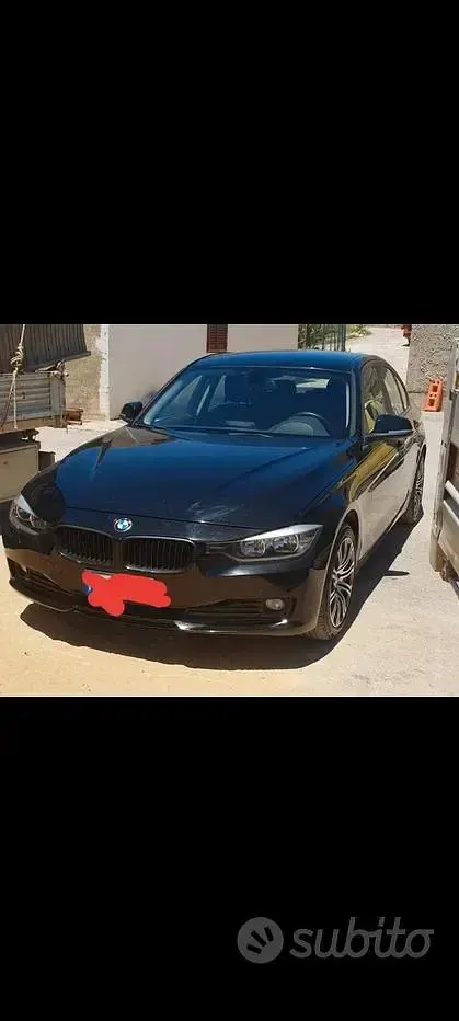 Usata BMW 316 116 CV (85 kW) 2012 Nero Berlina