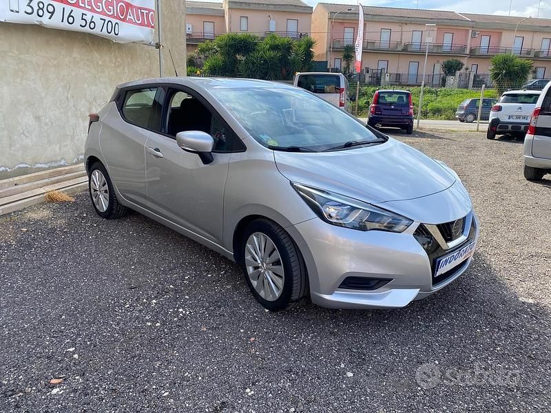 Usata Nissan Micra N-Connecta 90 CV (66 kW) 2019 Grigio Utilitaria