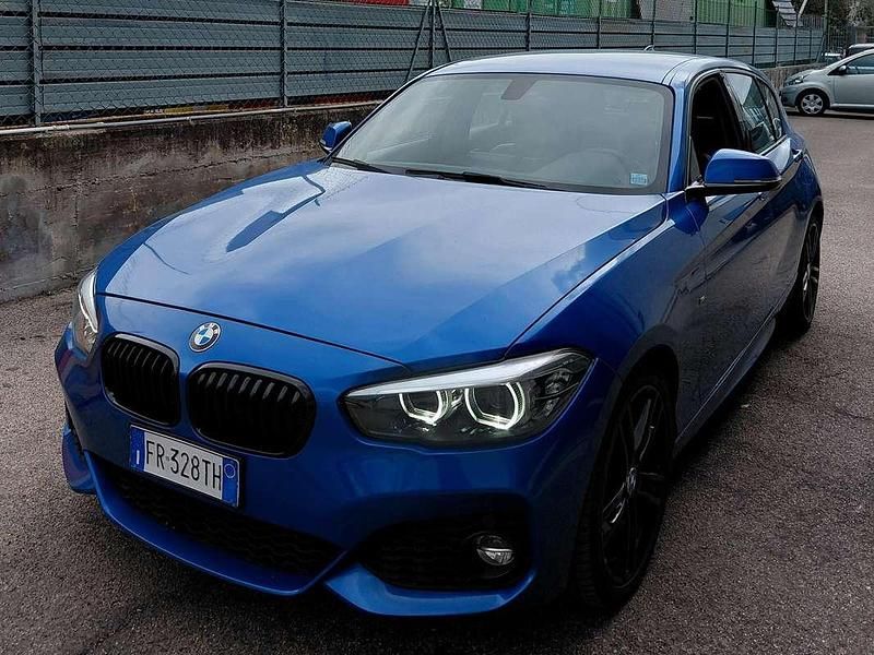 Usata BMW 116 M Sport 116 CV (85 kW) 2018 Blu/azzurro Utilitaria