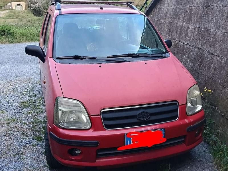 Usata Suzuki Wagon R+ GL 94 CV (69 kW) 2004 Rosso Monovolume