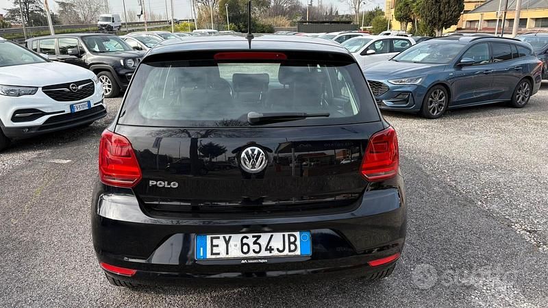 Usata VW Polo Comfortline 75 CV (55 kW) 2015 Nero Berlina