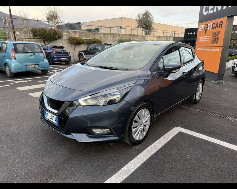 Grigio Usata 2022 Nissan Micra Acenta Due volumi | 12.400 € (Buon prezzo) - Immagine 1/4