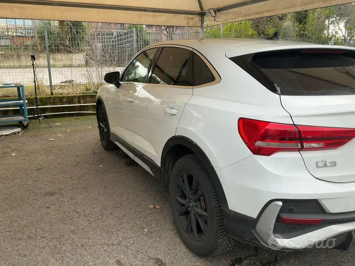 Usata Audi Q3 Sportback S-Line 150 CV (110 kW) 2023 Bianco SUV