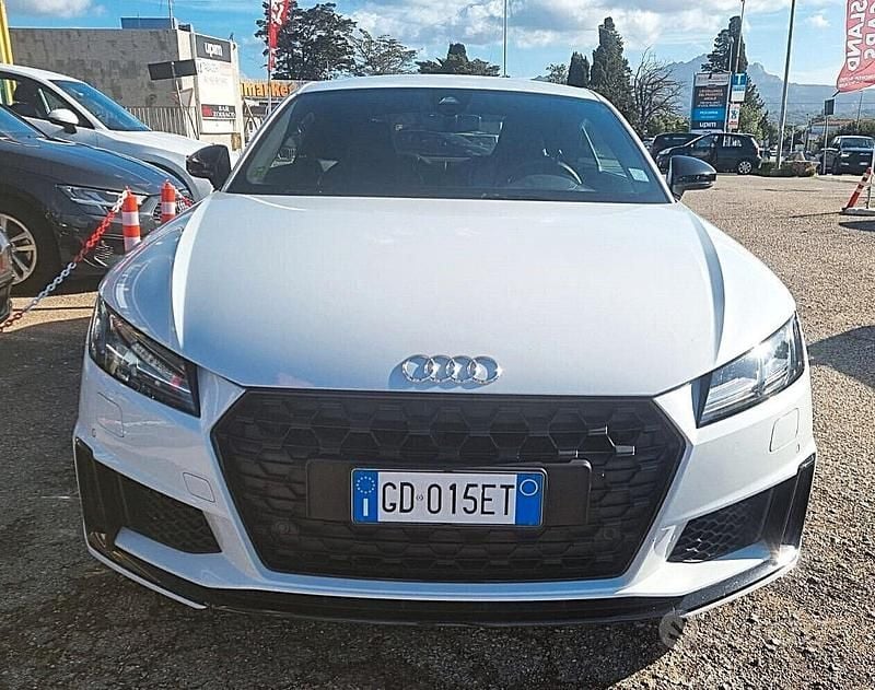 Usata Audi TT S-Line 197 CV (144 kW) 2019 Bianco Coupé