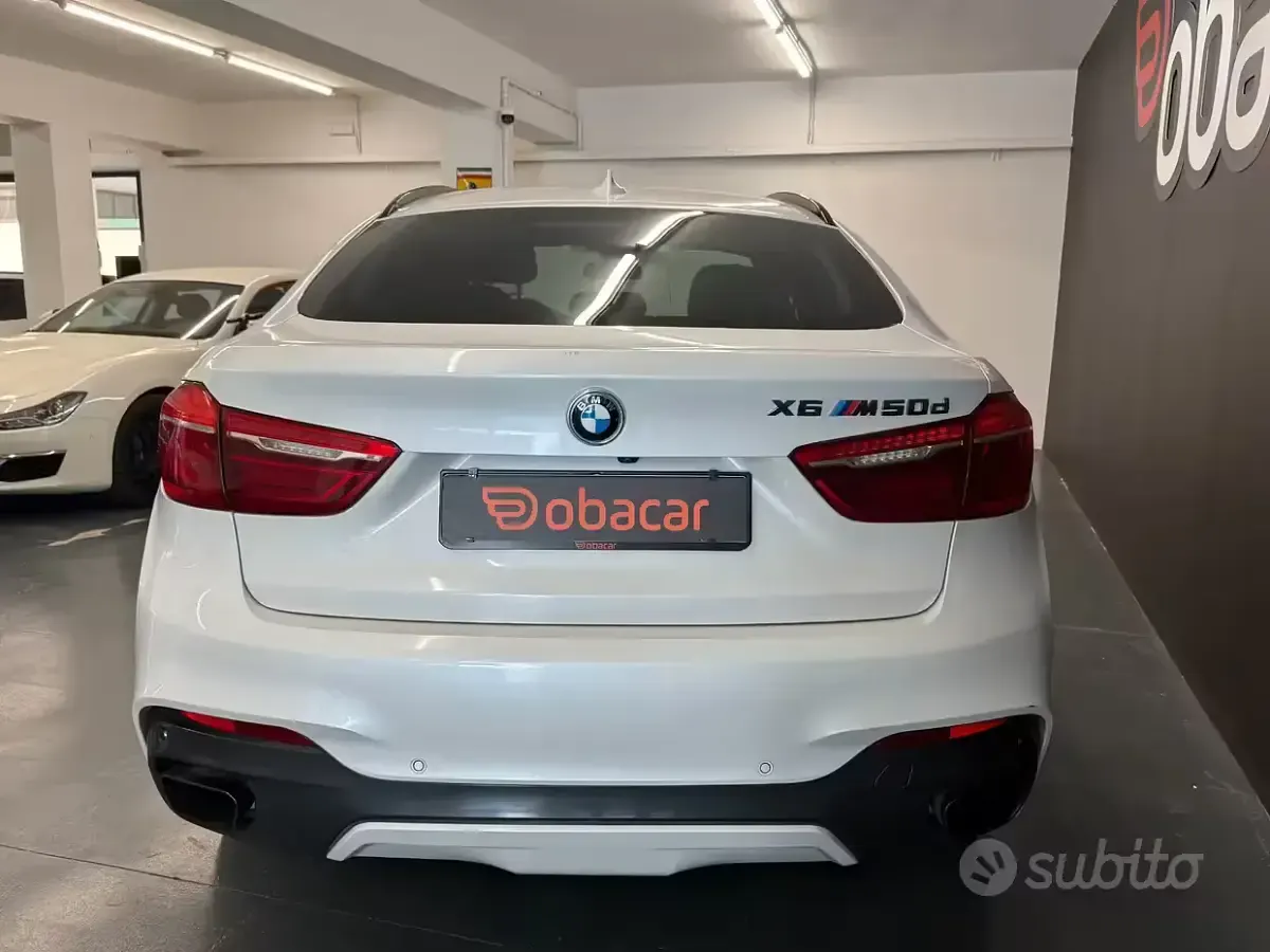 Usata BMW X6 M50 M Performance 381 CV (280 kW) 2015 Bianco SUV