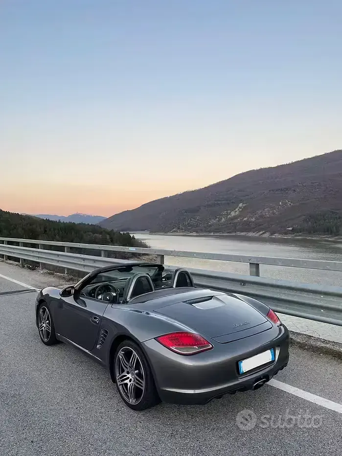 Usata Porsche Boxster 256 CV (188 kW) 2009 Grigio Cabrio