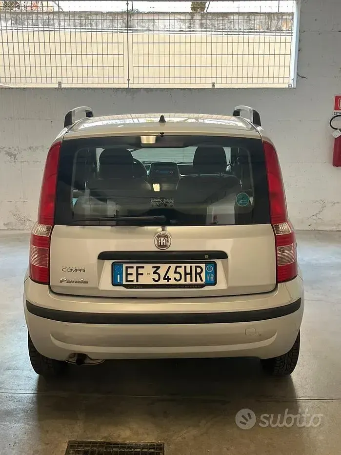 Usata Fiat Panda 60 CV (44 kW) 2010 Grigio Utilitaria