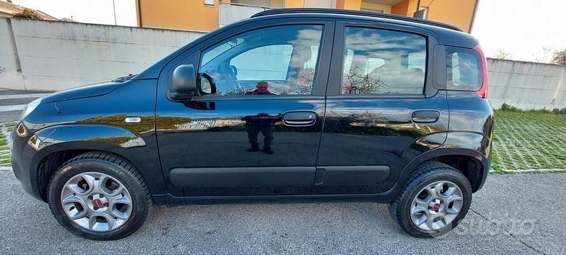 Usata Fiat Panda 80 CV (58 kW) 2013 Nero Utilitaria