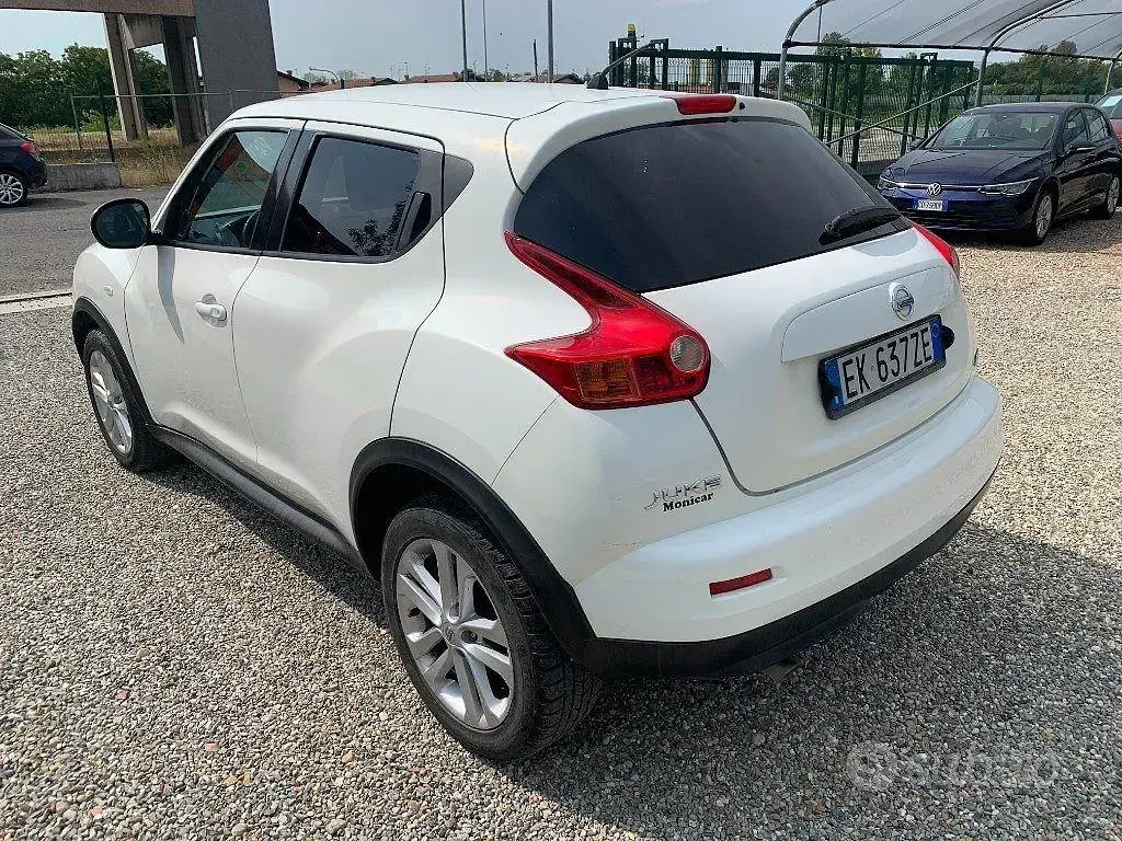 Usata Nissan Juke Visia 110 CV (80 kW) 2011 Bianco SUV