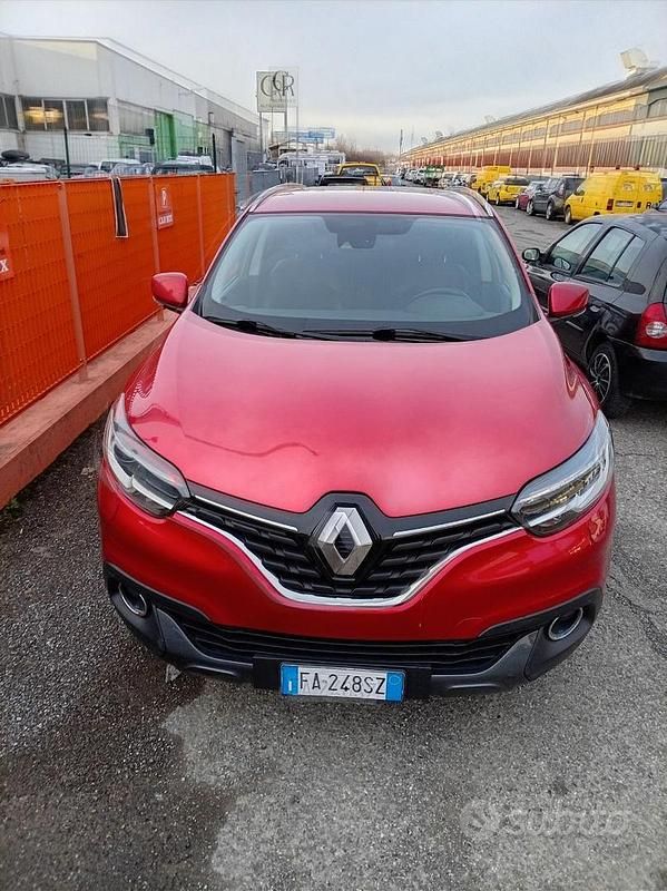 Usata Renault Kadjar 110 CV (80 kW) 2015 Rosso SUV