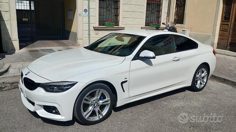 Usata BMW 420 M Sport 190 CV (139 kW) 2019 Bianco Coupé