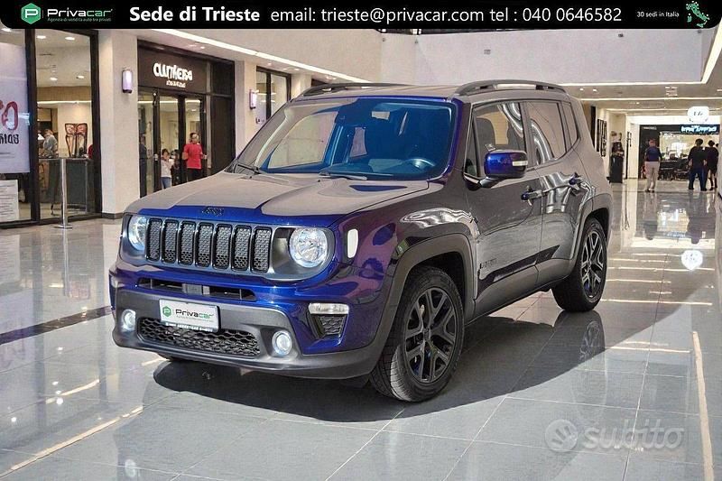 Usata Jeep Renegade Longitude 150 CV (110 kW) 2020 Blu SUV