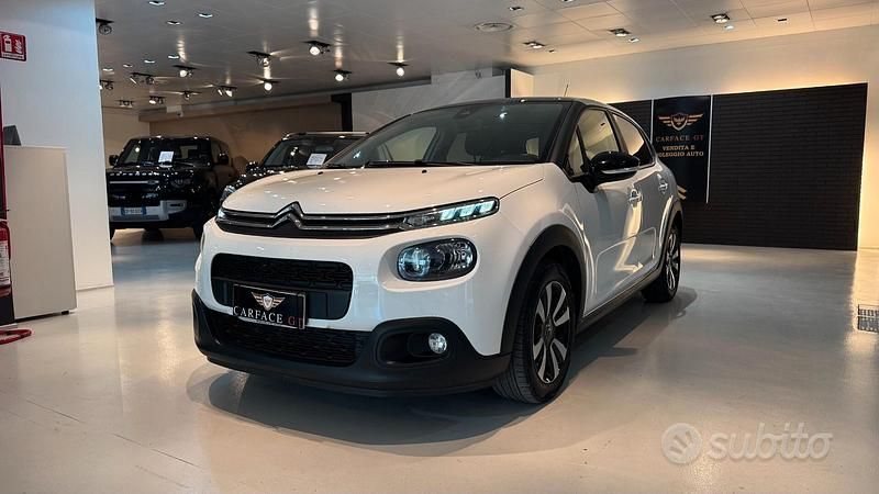 Usata Citroën C3 75 CV (55 kW) 2018 Bianco Utilitaria