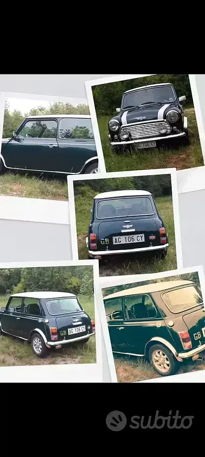 Usata Mini Cooper 63 CV (46 kW) 1996 Verde Utilitaria