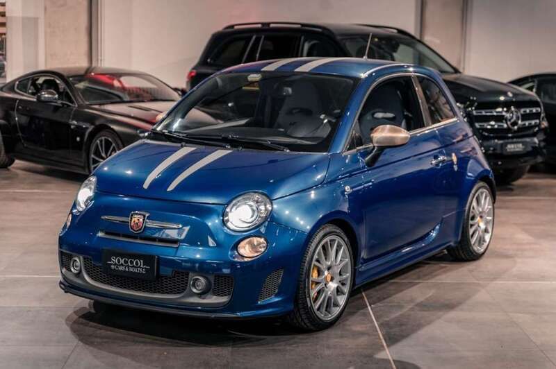 Usata Abarth 695 190 CV (139 kW) 2011 Blu Utilitaria
