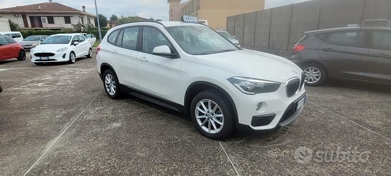 Bianco Usata 2018 BMW X1 Advantage SUV | 15.999 € (Ottimo prezzo) - Immagine 1/4