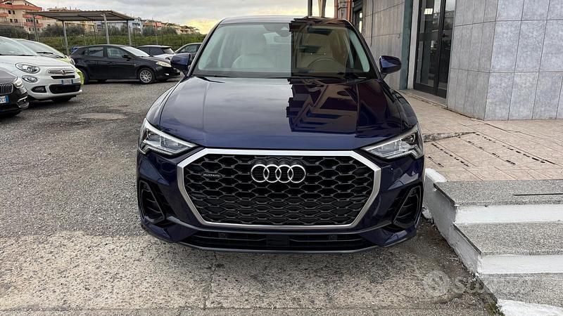 Usata Audi Q3 Advanced 149 CV (109 kW) 2021 Blu SUV