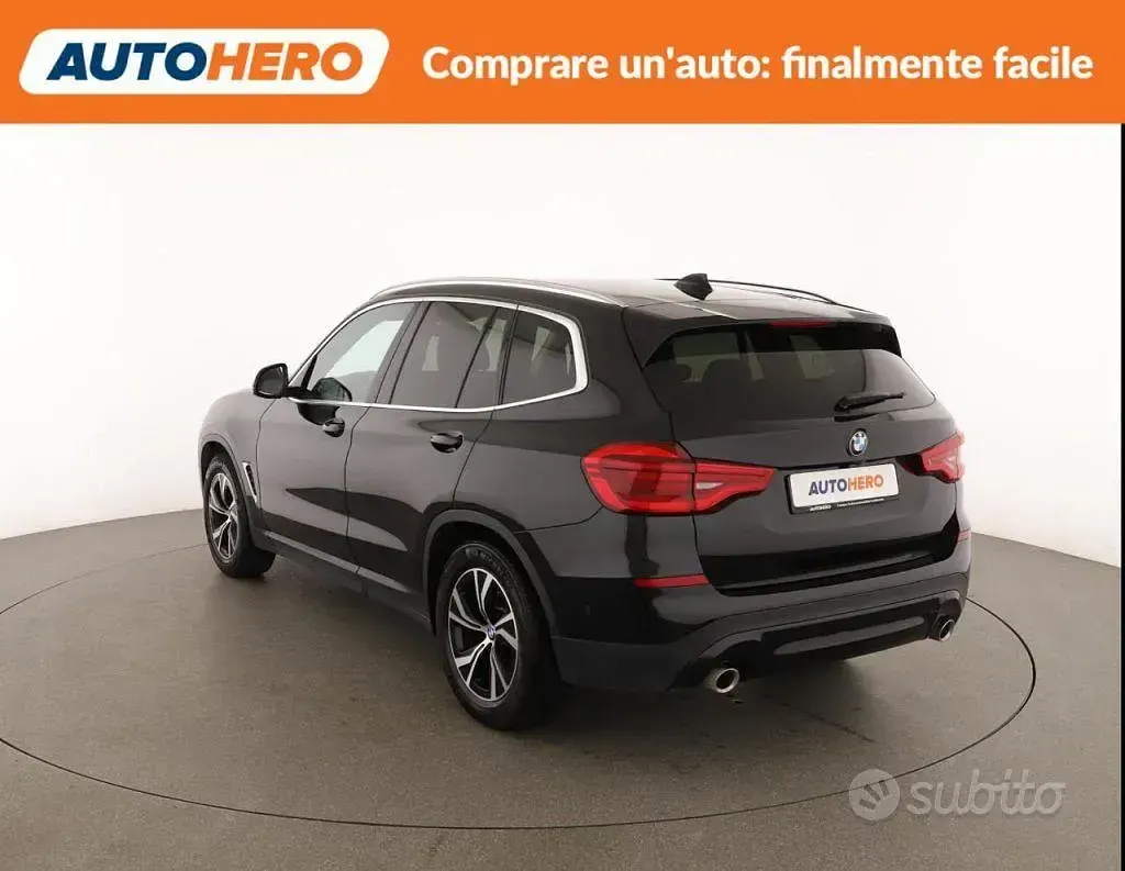 Brugt BMW X3 Advantage 184 HK (135 kW) 2020 Sort SUV