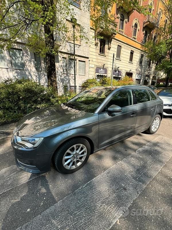 Usata Audi A3 Ambition 150 CV (110 kW) 2015 Grigio Berlina