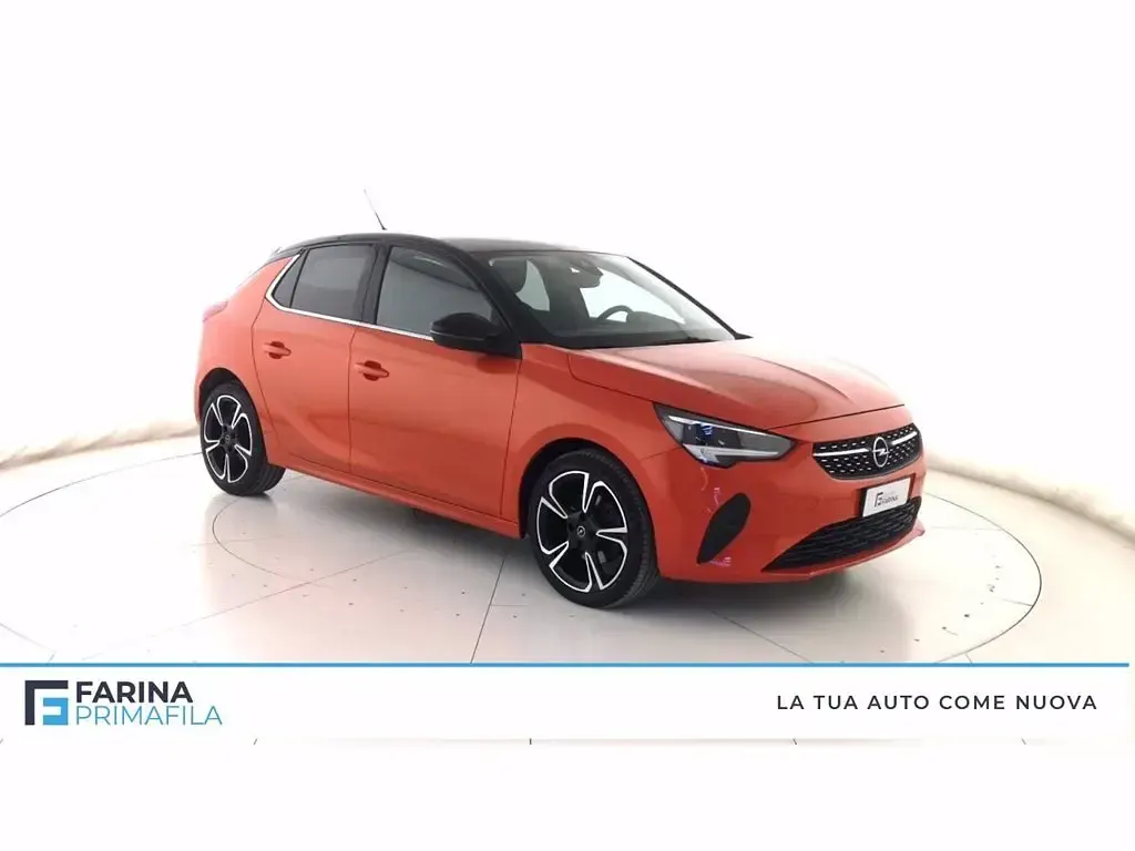 Usata Opel Corsa S 101 CV (74 kW) 2022 Arancione tetto nero Utilitaria