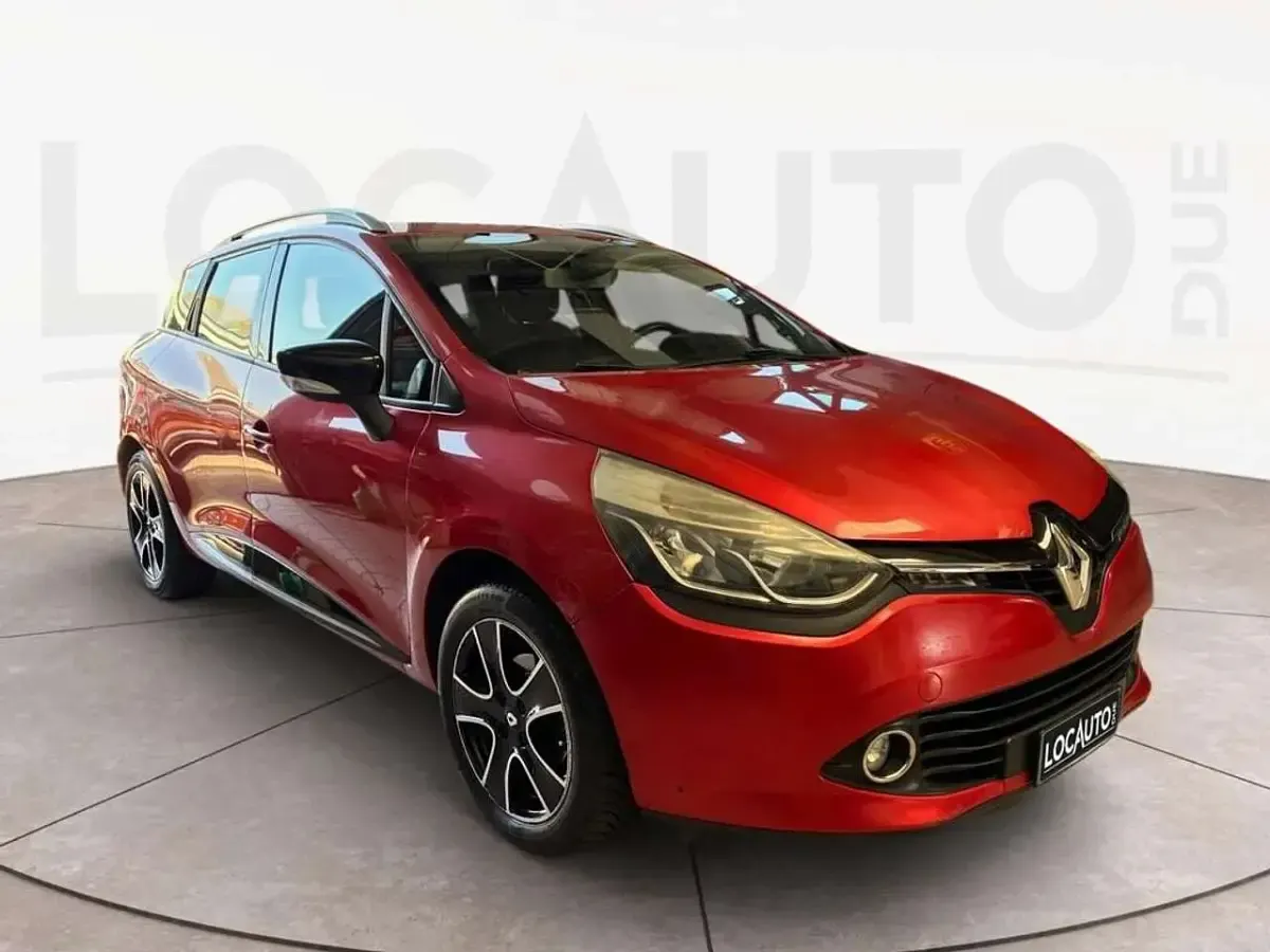 Usata Renault Clio GrandTour 90 CV (66 kW) 2013 Rosso Station wagon